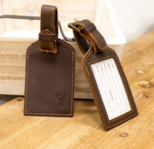 Deer Embrossed Luggage Tag