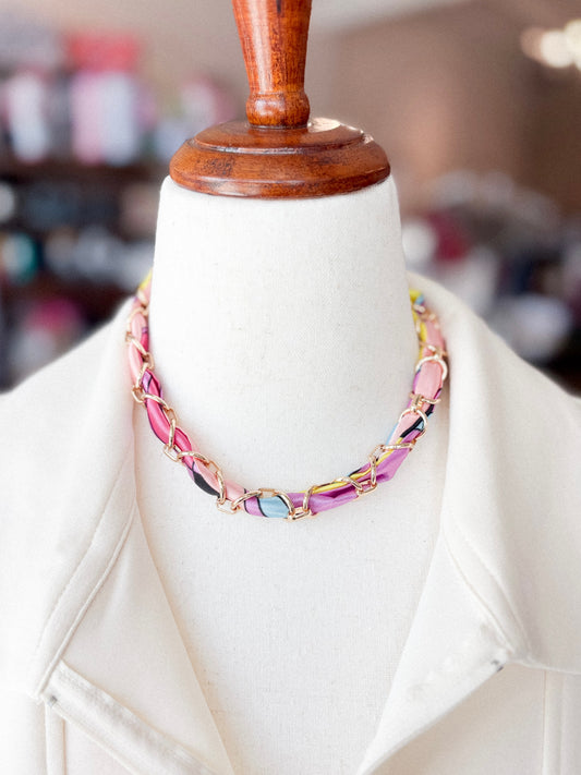 Cora Scarf Necklace