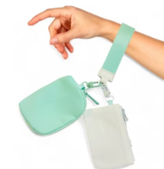 Dual Pouch Wristlet