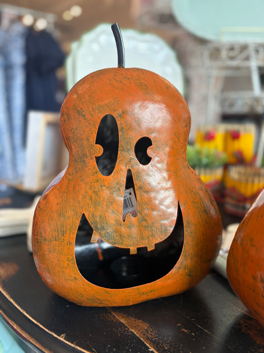 Metal Jack-O-Lanterns