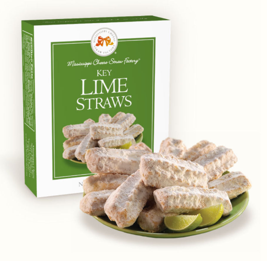 Key Lime Straws