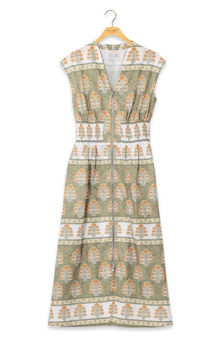 Ivy Zip-Front Dress