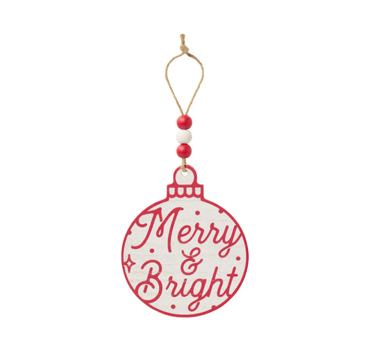 Merry & Bright Ornament