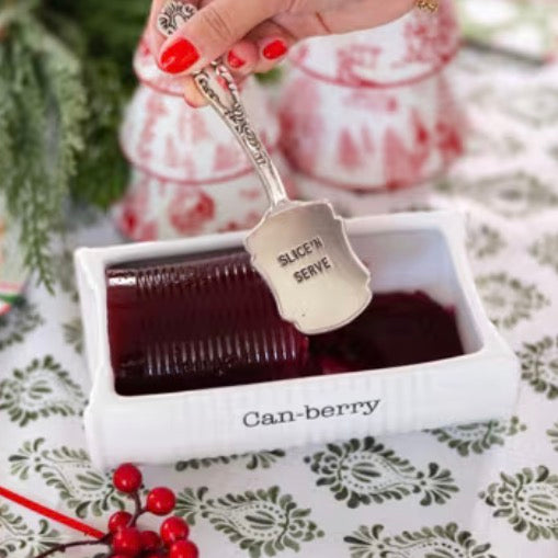 Cranberry Dish Set