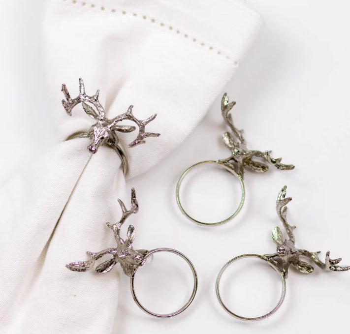 Deer Napkin Ring (Set of 4)