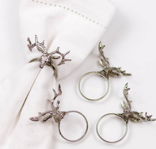 Deer Napkin Ring (Set of 4)