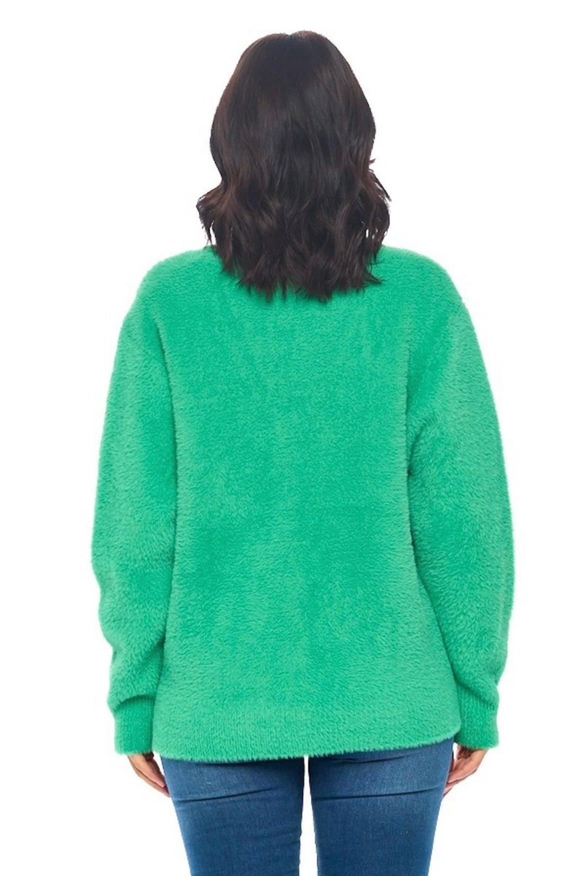 Marisol Fuzzy Knit Cardigan