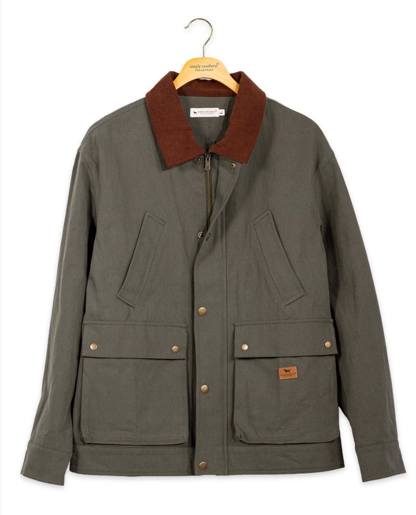 SS Plaid Lined Jacket