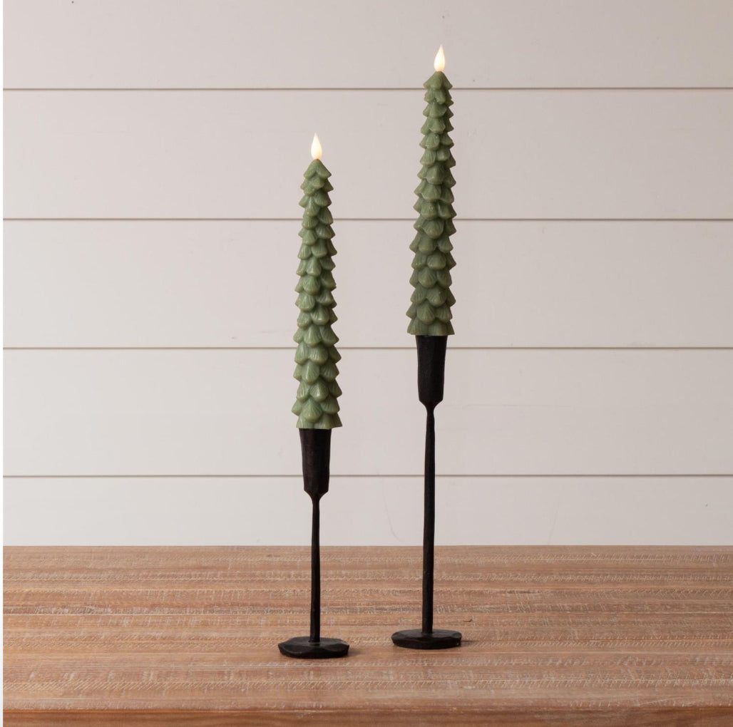 LED Tapered Christmas Tree Candles