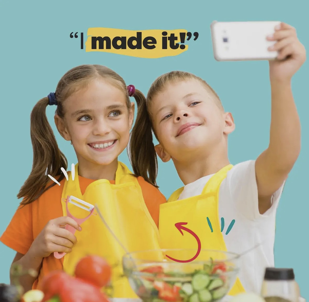 Kid Safe Knives Set for Real Cooking