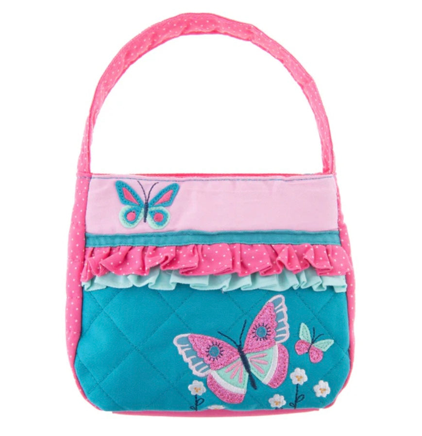 Kids Quilted Purse — Butterfly