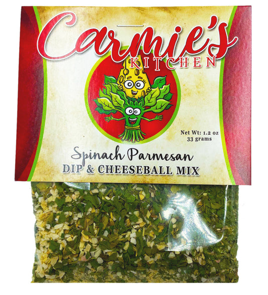 Spinach Parmesan Dip & Cheeseball Mix