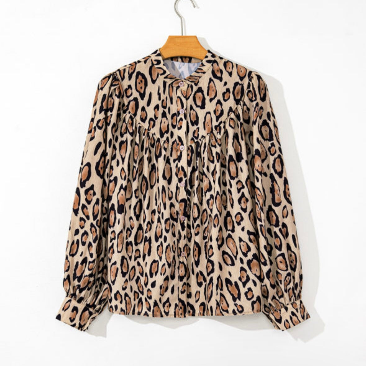 Yvonne Cheetah Blouse