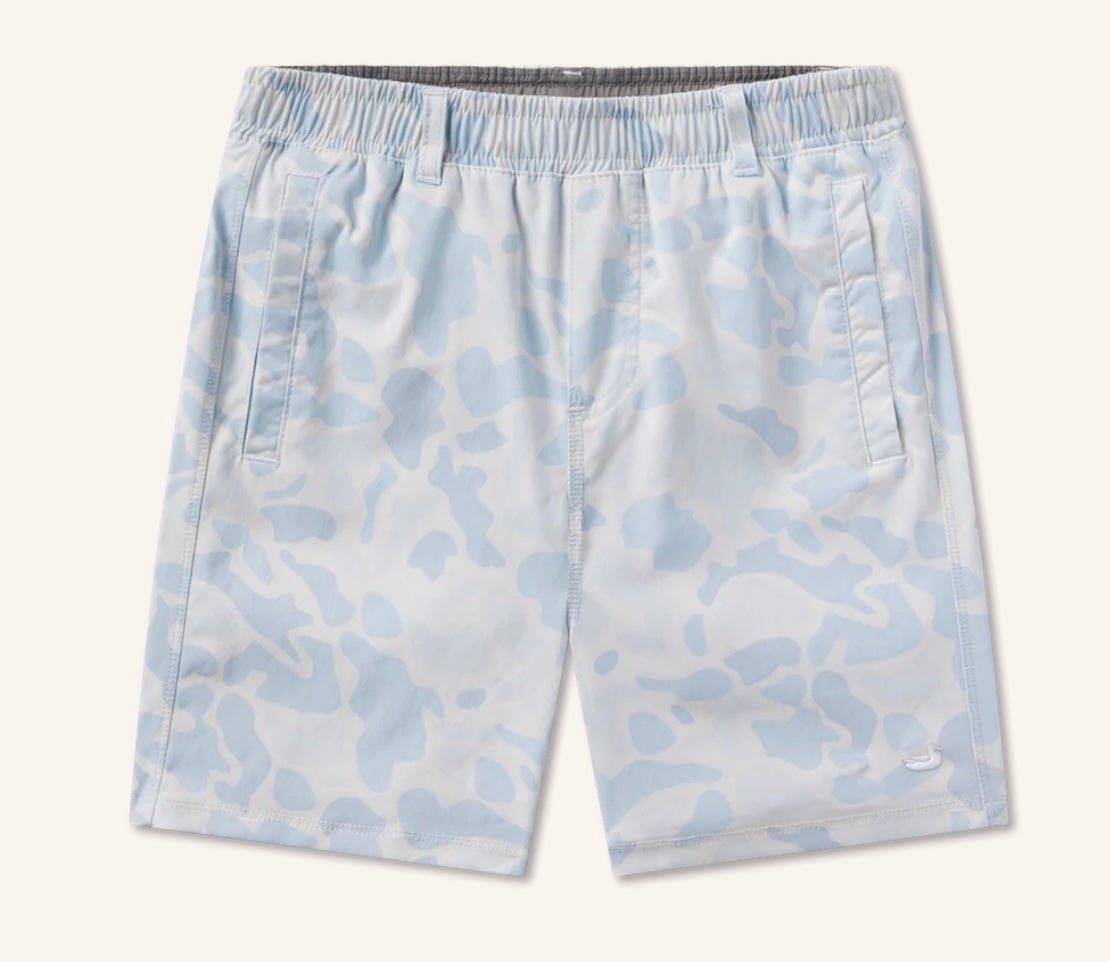 Billfish Lined Camo Shorts