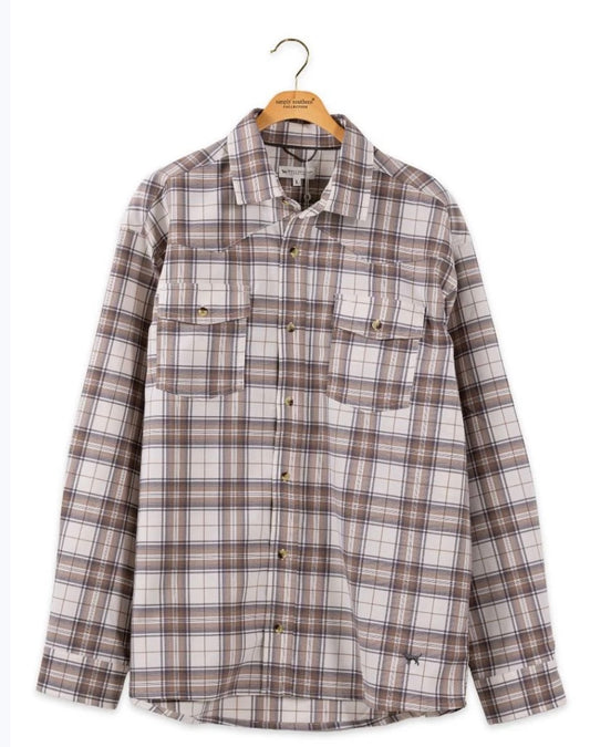 SS Brown Mix Flannel