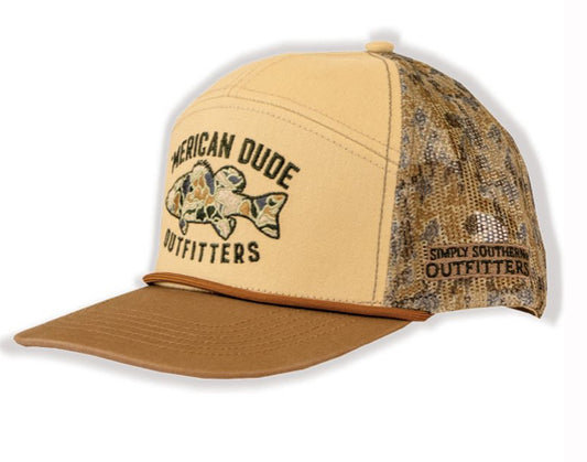 Meshback Camo Fish – Men’s Hat