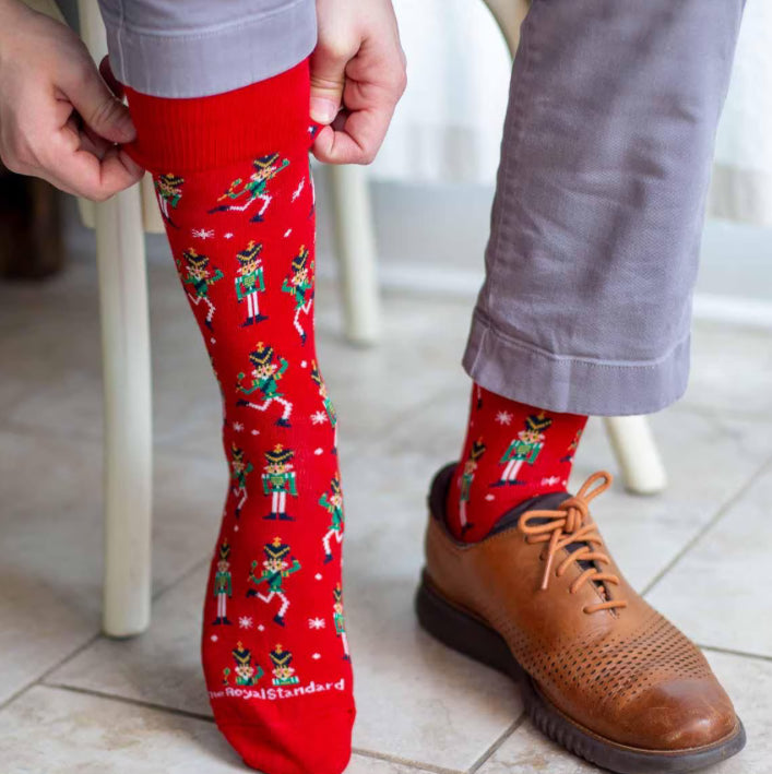 Men’s Dancing Nutcracker Socks