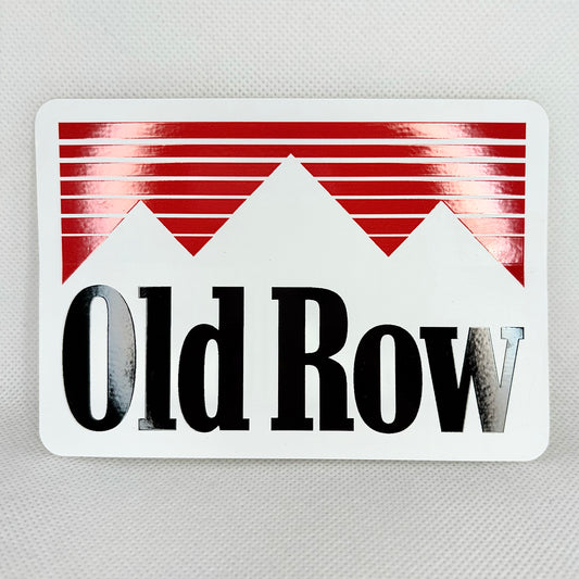 Old Row– Marlboro Sticker