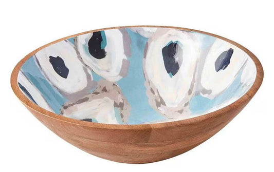 Oyster Mango Wood Bowl