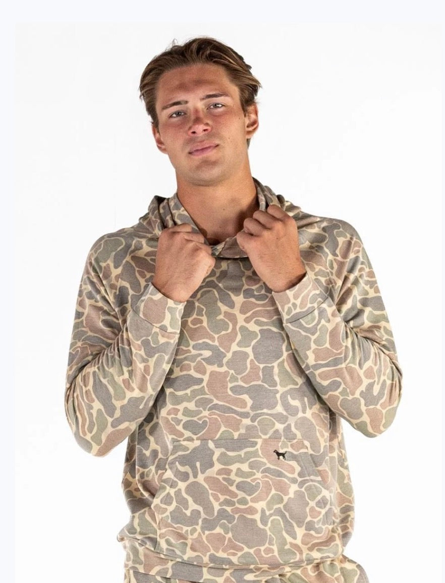 SS Men’s Performance Hoodie — Camo