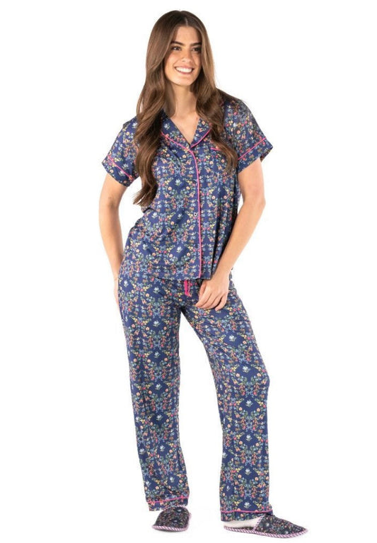PJ Set — Midnight Garden