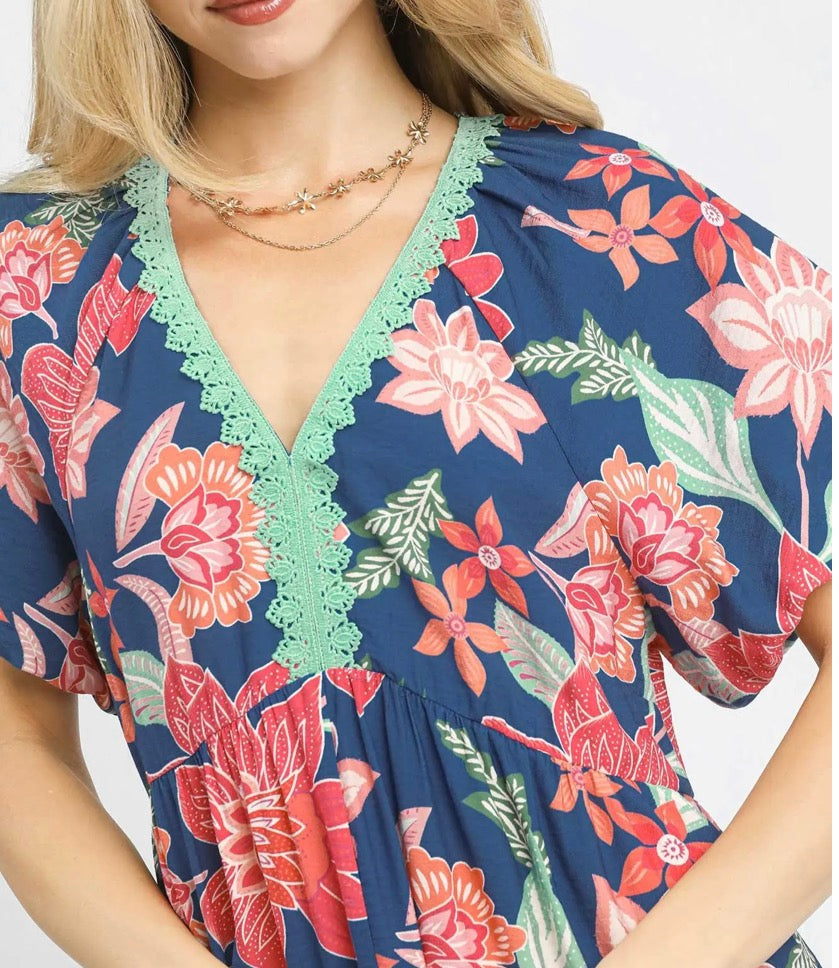 Floral Midi Dress