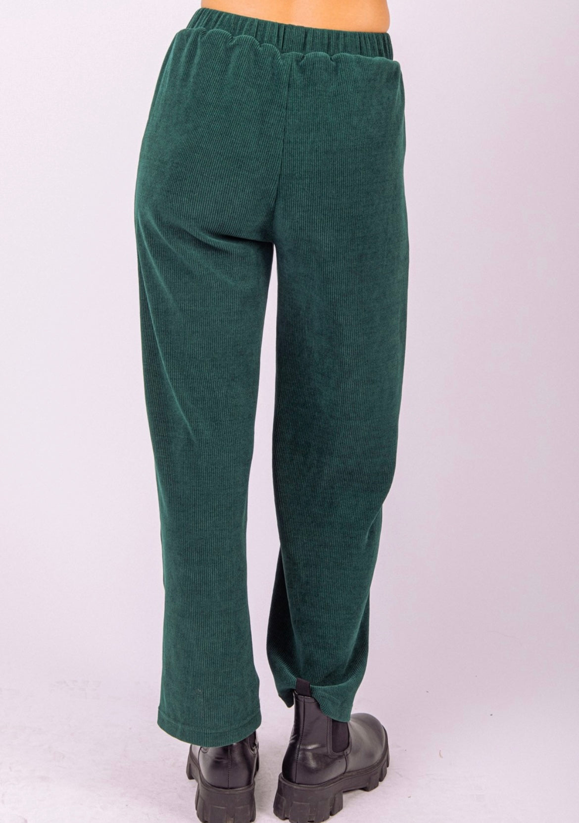 Linda Corduroy Pleated Pants