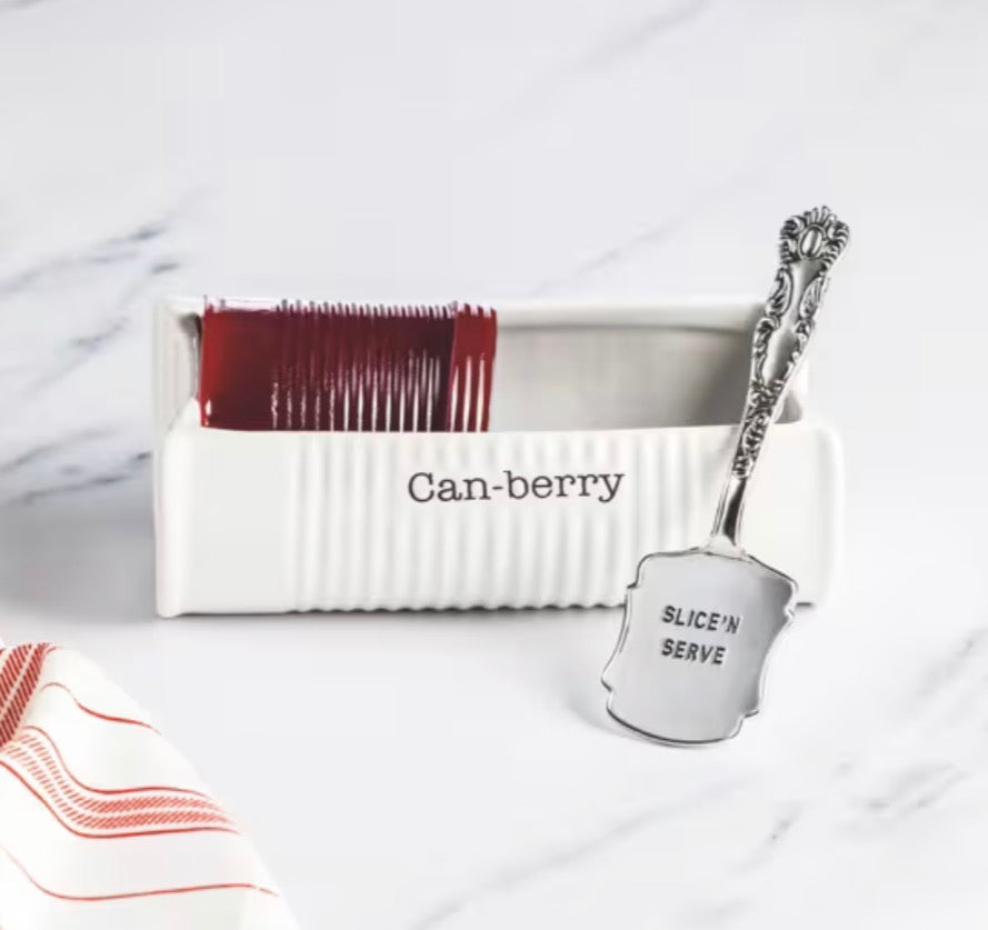 Cranberry Dish Set
