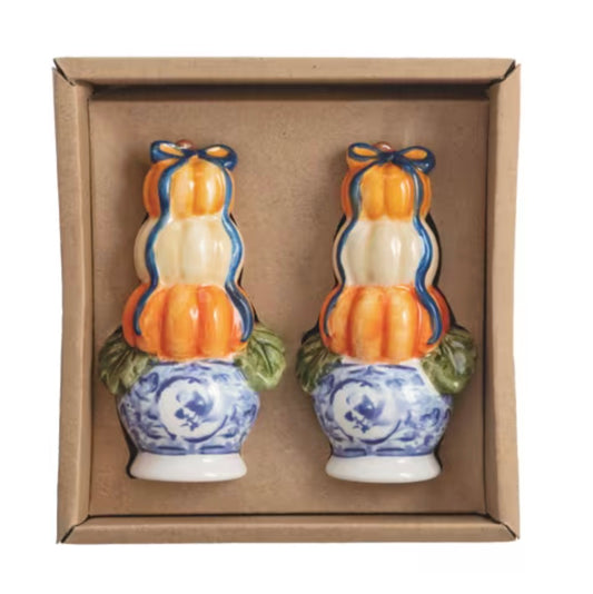 Topiary Salt & Pepper Shakers