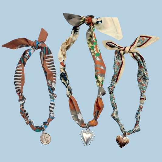 Assorted Scarf Necklaces
