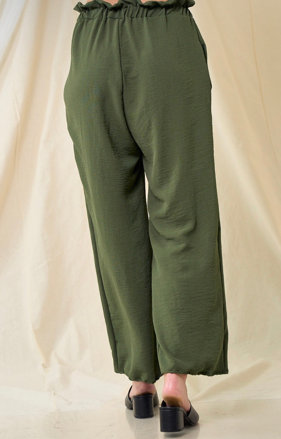 Natalie Airflow Pants - Olive