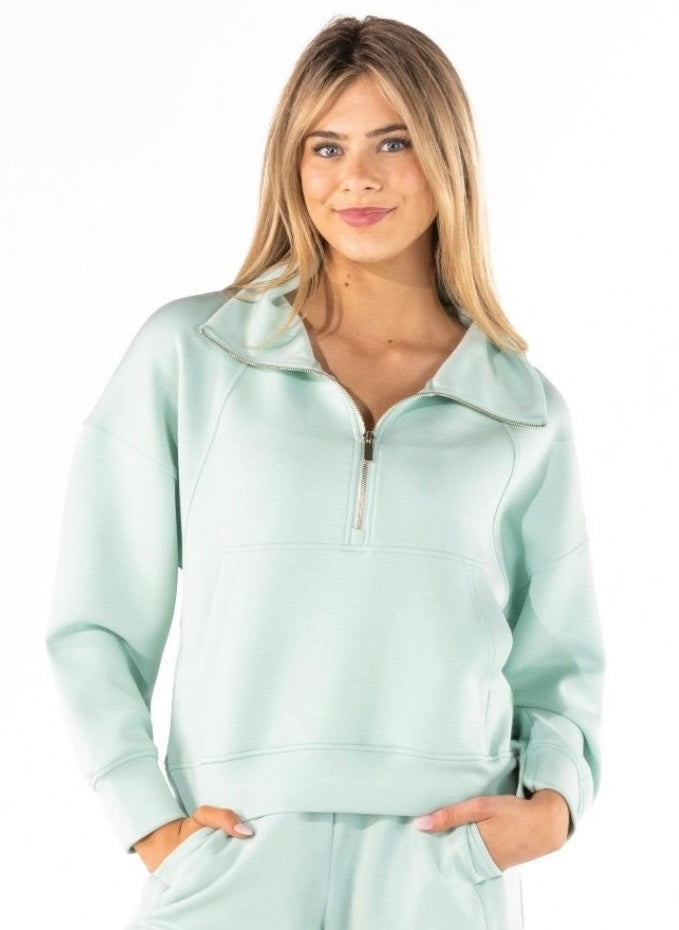 The Pullover Lounge Set – Harbor Blue