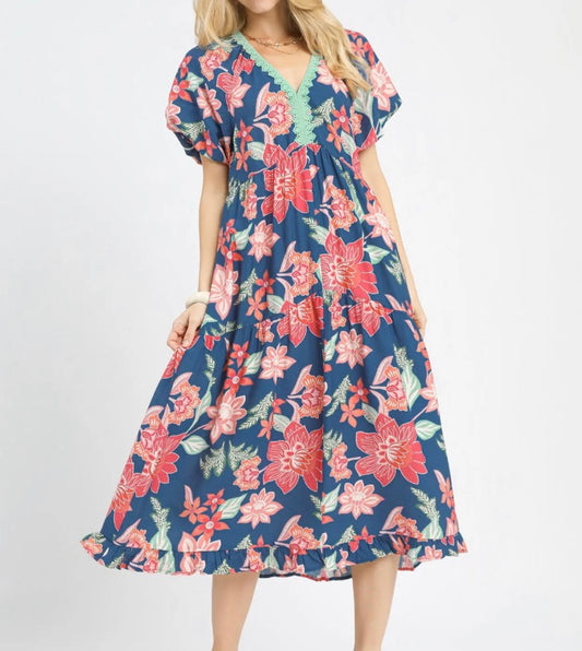 Floral Midi Dress
