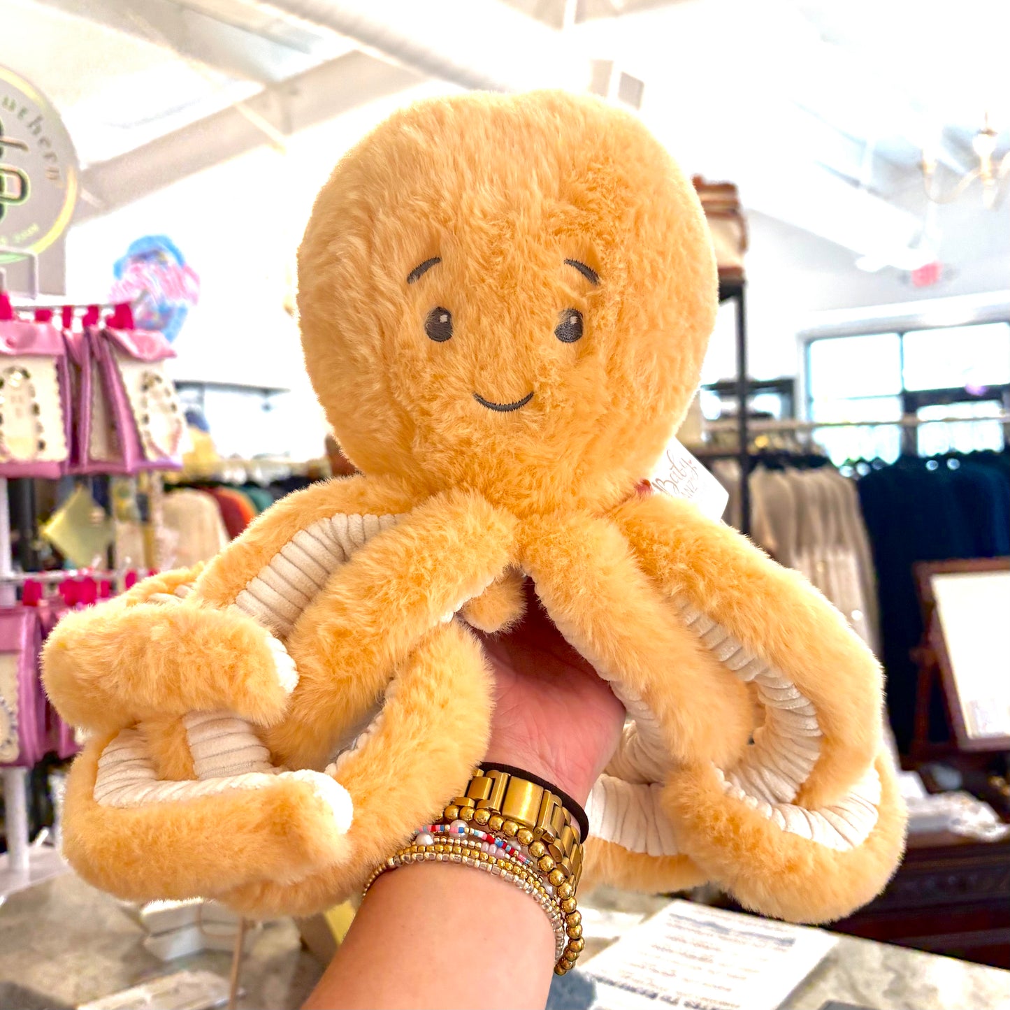 Textured Octopus Plush