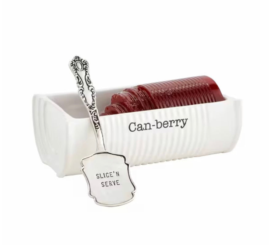 Cranberry Dish Set