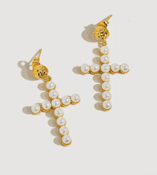 Faith Pearl Earrings