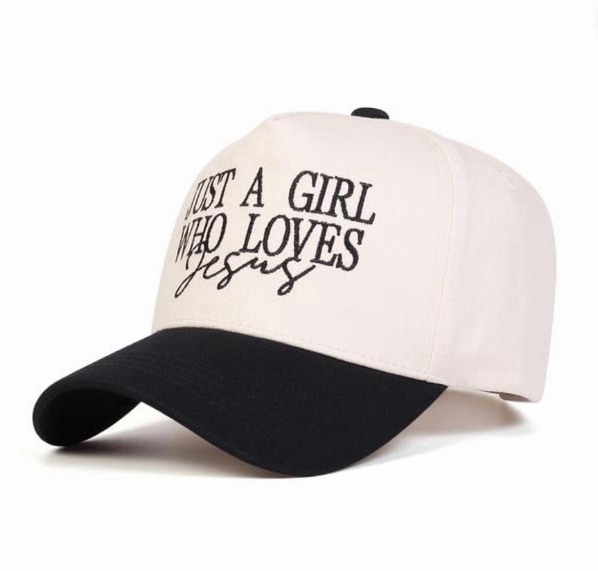 Just a Girl — Vintage Trucker Hat