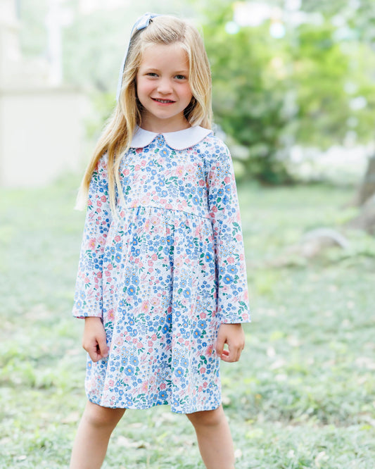 Charlotte Dress — Autumn Blooms