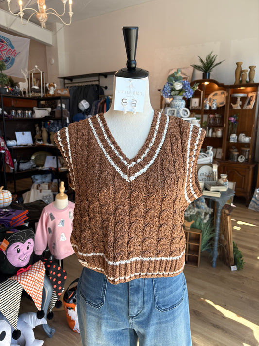 Bliss Vest — Umber