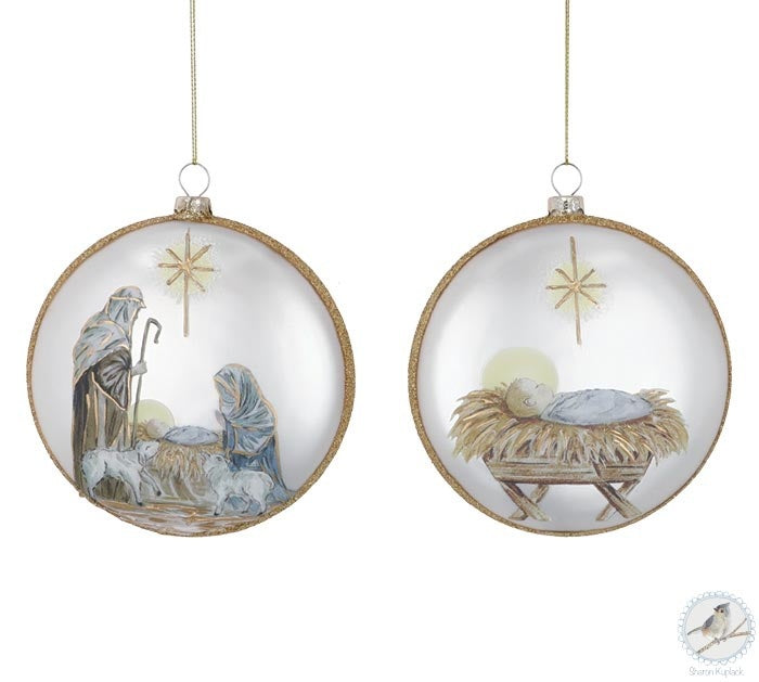 Holy Family Ornaments