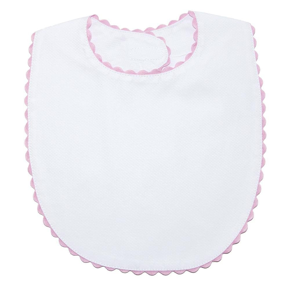 Pink RicRac Bib