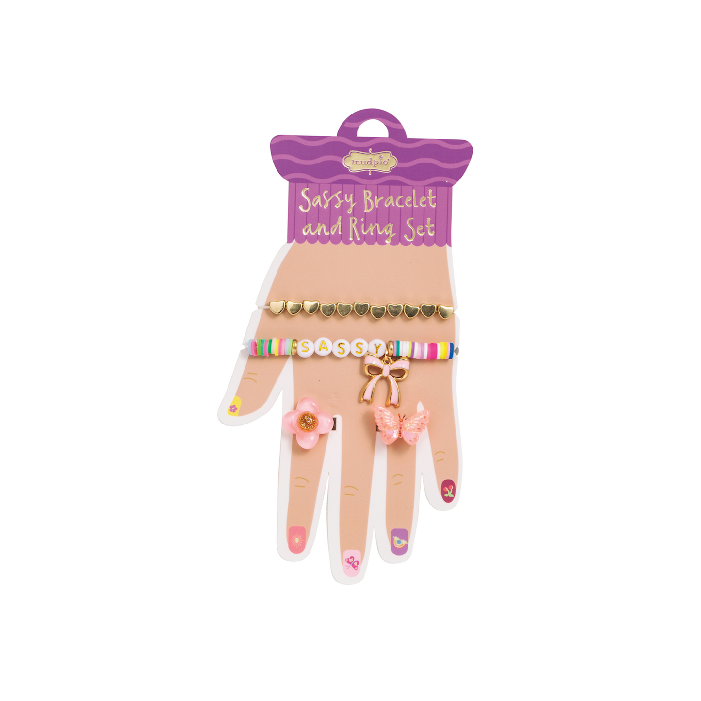 Girls “Sassy” Bracelet Set