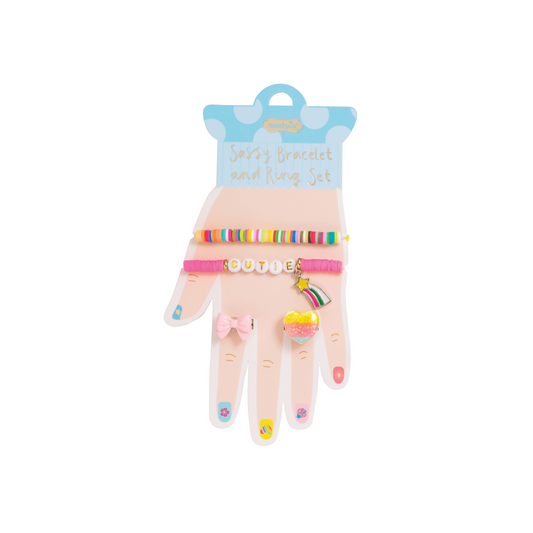 Girls “Cutie” Bracelet Set