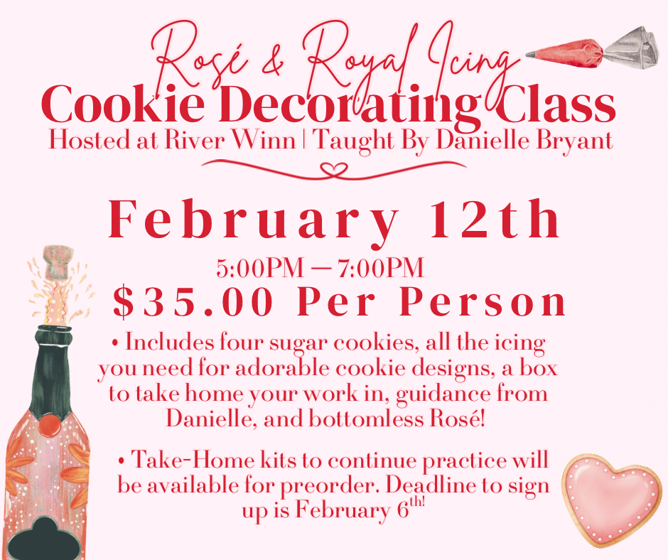 Valentines Cookie Decorating Class