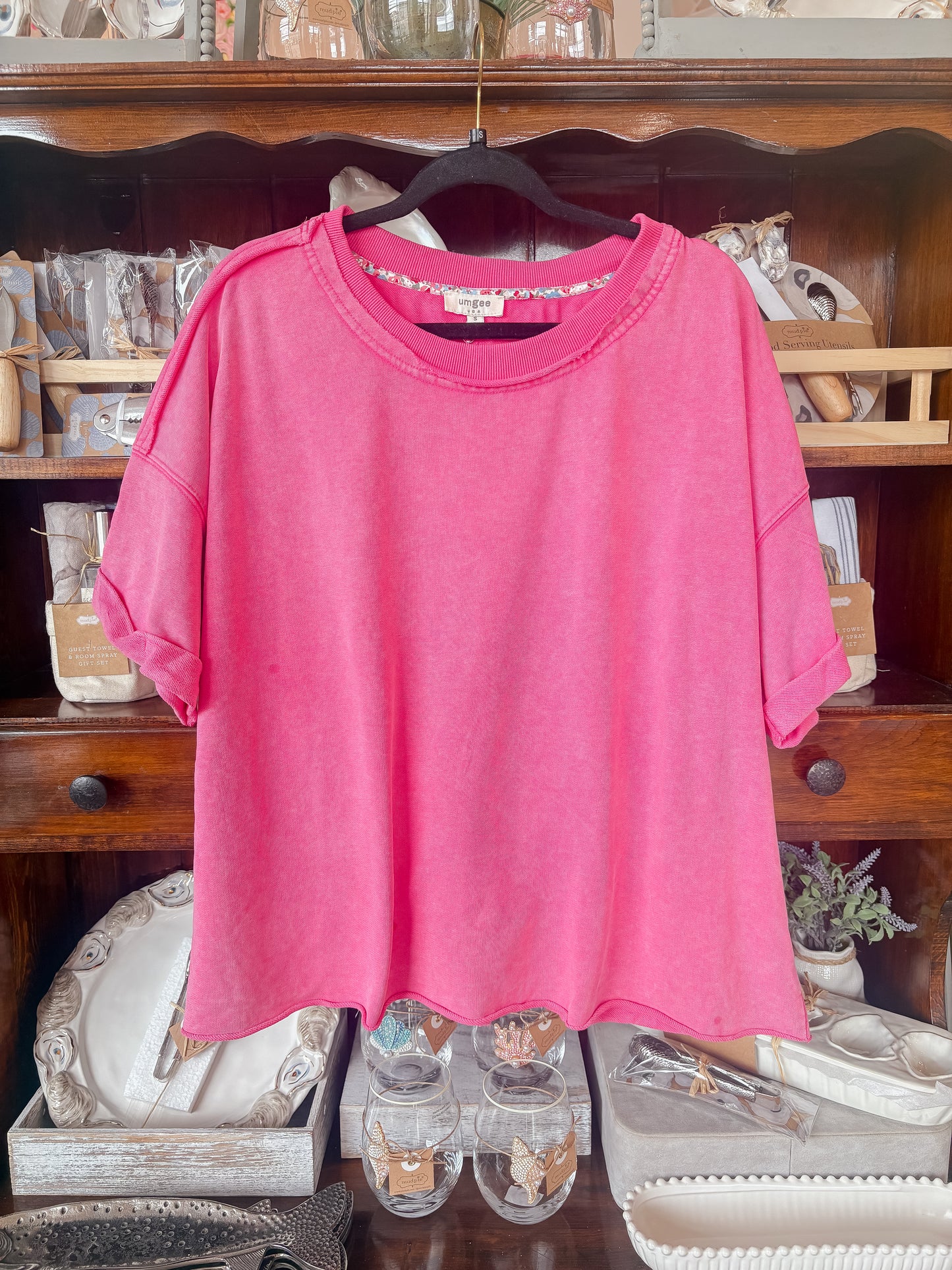 Caity Distressed Tee