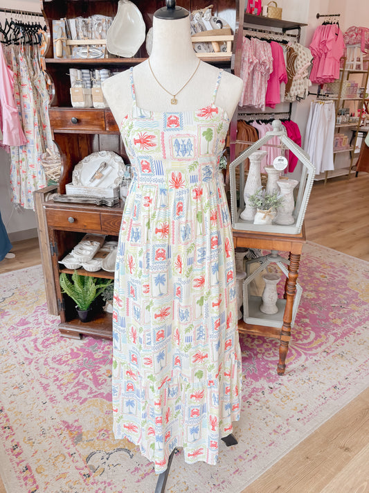Tiered Coastal Dress