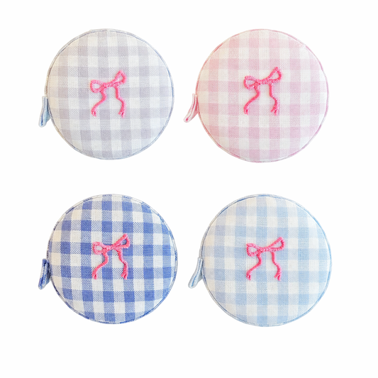 Gingham Mini Measuring Tapes