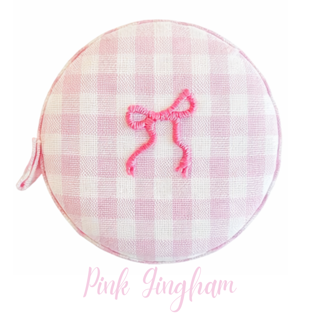 Gingham Mini Measuring Tapes