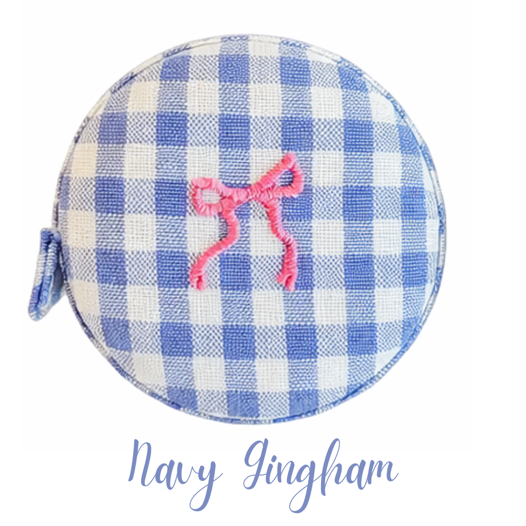 Gingham Mini Measuring Tapes