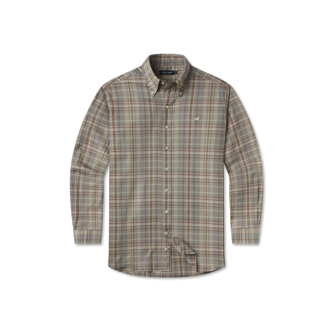 southern marsh dress shirts Southern Marsh Blanco Plaid Dress Shirt Purple and Yellow / Large